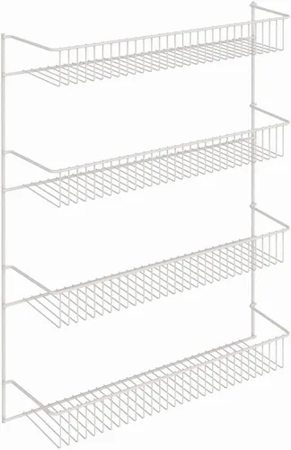 Vista 13 de Estantería de pared de 2 estantes ClosetMaid 8002, 12 pulgadas de ancho