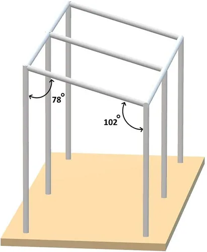 Vista 4 de GoodsZone Juego de Herrajes para Toldo 1-3/8" Techo Inclinado Carport Gazebo Lean to Cobertizo Conectores de Marco Acoplamiento, Juego Completo