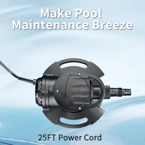 Vista 6 de LANCHEZ Bomba automática de cubierta de piscina de 1/2 HP, bomba sumergible de sumidero de agua de 2250 GPH con válvula de retención y 3 Negro