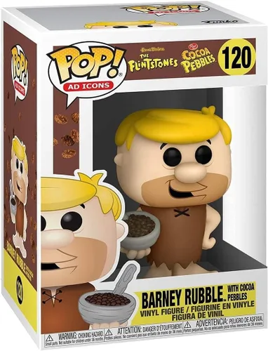 Vista 2 de Funko Iconos publicitarios: Cocoa Pebbles - Barney con Cereal