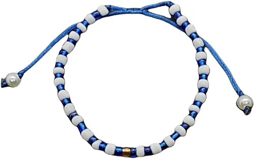 Vista 9 de Pulsera ajustable Santeria Orishas Babalawo Iyawo hecha a mano