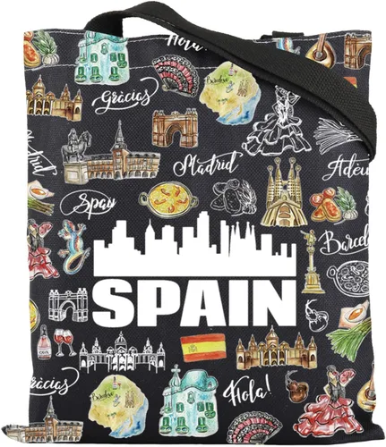 Vista 7 de Ensianth e España Travel Tote Europeo Vacaciones España amante Carrier