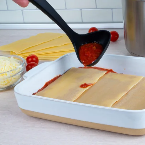 Vista 3 de LURCH Smart Tool UV ProTech Sauce Ladle Surface Finish Silicone with Nylon Core Black