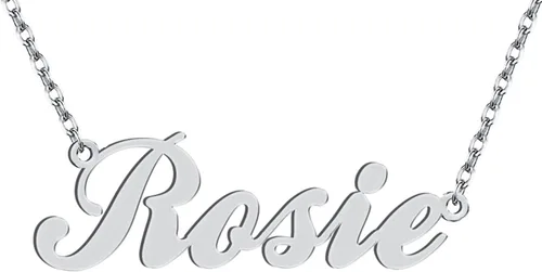 Vista 317 de Personalized Custom Name Pendant Necklace Stainless Steel for Women