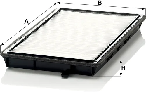 Vista 3 de Mann Filter Filtro de cabina CU 2835 para modelos BMW seleccionados