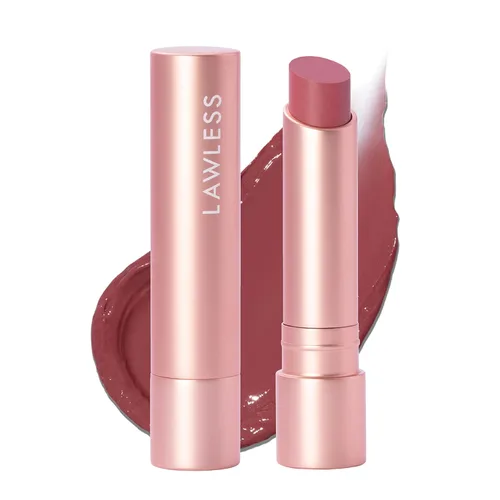 Vista 13 de LAWLESS Bálsamo labial con color para rellenar y suavizar líneas de los labios, Amaretto, Marrón, 0,15 onzas