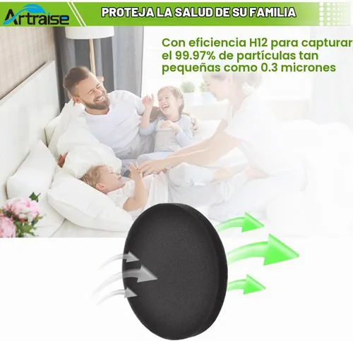 Vista 5 de Filtros de vacío Artriase E0202 para Eureka NEU180 NEU180C NEU181 NEU182A