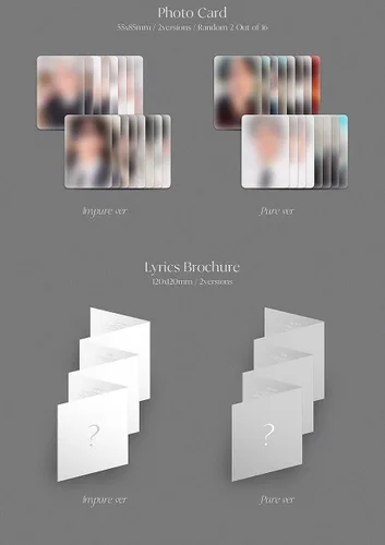 Vista 5 de ASTRO MOONBIN & SANHA INCENSE 2º Mini álbum IMPURE Ver. K-POP SELLADO