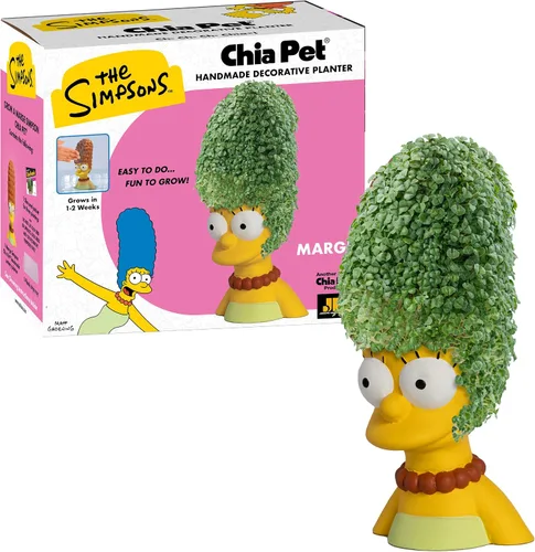 Vista 20 de Chia Pet Emoji Winky con paquete de semillas, maceta decorativa de cerámica, fácil de hacer y divertido de cultivar, regalo novedoso, perfecto