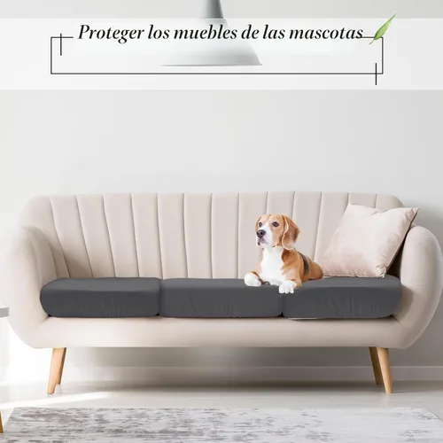 Vista 6 de Newwiee Juego de 12 fundas de cojín de repuesto para patio, exteriores, impermeables, elásticas, lavables, individuales, protectores de muebles