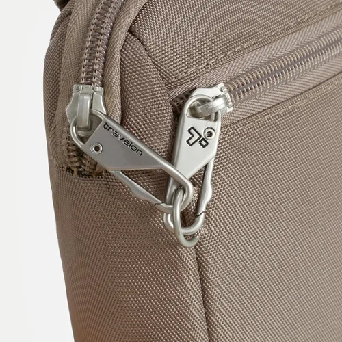 Vista 12 de Travelon Bandolera y cangurera convertible clásica para mujer, Avellana, Tamaño único