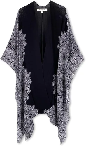 Vista 2 de Moss Rose - Bata de playa para ponerse encima del traje de baño kimono salida de baño