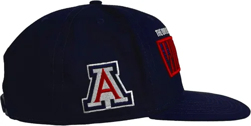 Vista 5 de Sombrero oficial de 6 paneles con ala plana ajustable colegial - Colección Gradient Team