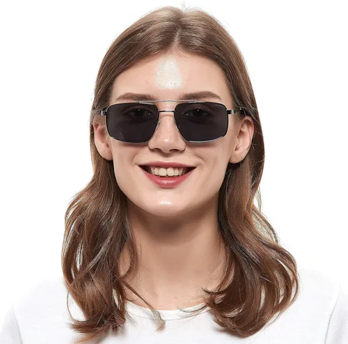 Vista 5 de Eyedventure - Gafas de sol rectangulares para hombre protección UV400 polarizada