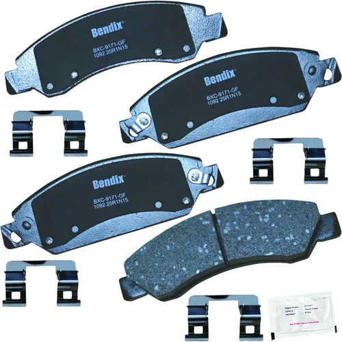 Vista 258 de Bendix - Pastillas de freno Priority1 CFM149 para Blue Bird TC1000, Chevrolet C30, Pickup, C35, C3500HD, G30, Van, K30, P30, R30, R3500, V30, V3500