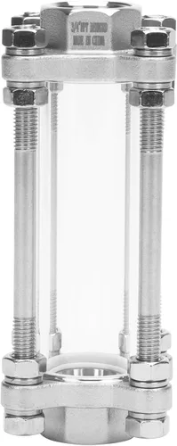 Vista 11 de DERNORD Vidrio de visión en línea con rosca hembra, vidrio de vista sanitaria recta de flujo SUS316 1" NPT hembra