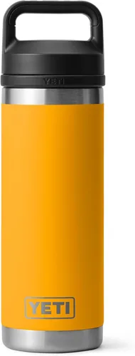 Vista 11 de YETI Rambler Botella de 18 oz, aislada al vacío, de acero inoxidable con tapa Chug, negro