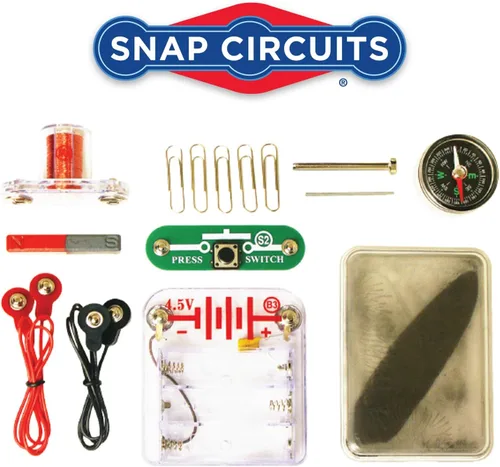 Vista 5 de SNAP CIRCUITS Magnet Fun Lab STEM Science Toy para niños y niñas a partir