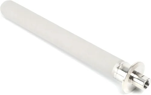 Vista 8 de QiiMii Piedra de difusión de tres abrazaderas de acero inoxidable de 1.5 pulgadas, aireación de 2 micrones, carbonatación con entrada de CO2 NPT