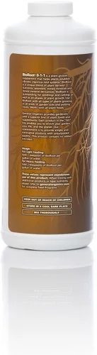 Vista 3 de General Hydroponics General Organics BioRoot, alimento vegetal para las raíces, 0-1-1, 1 cuarto de galón.