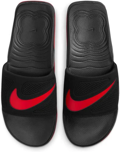 Vista 4 de Nike Air Max Cirro Just Do It - Sandalia atlética Solarsoft Slide, NegroRojo universidad