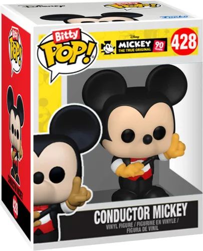 Vista 13 de Funko Bitty Pop! Disney - Minnie, paquete de 4 – Minnie Mouse (vestido rojo), pato margarita, pato Donald y una figura misteriosa sorpresa – 0.9
