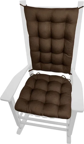 Vista 19 de Barnett Home Decor Madrid Cojines Naturales para Mecedora - Almohadilla de Asiento de Mecedora Rellena de Espuma de Látex 16.5 x 18 pulgadas y Cojín