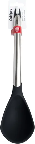 Vista 4 de Cuisipro Cucharón de silicona de 12.25", negro