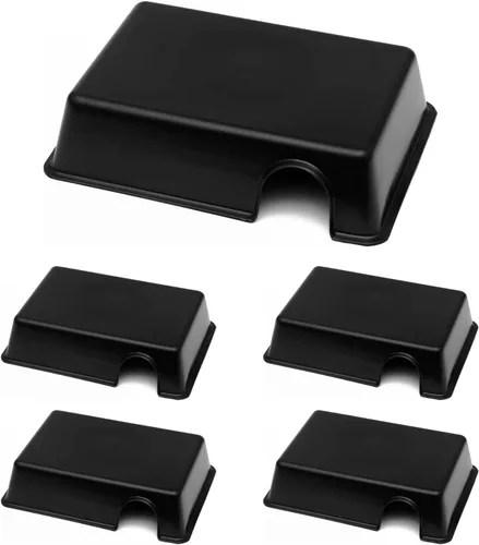 Vista 4 de Jungle Bob - Caja de piel rectangular para reptiles y serpientes - Plástico duradero - Crea un retiro oscuro para reducir el estrés de las mascotas