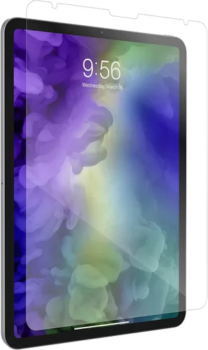 Vista 7 de ZAGG InvisibleShield Glass+Vision Guard Plus, bloquea la luz azul dañina de alta energía visible (HEV) y el 99% de la luz UV de tu dispositivo, 3ª