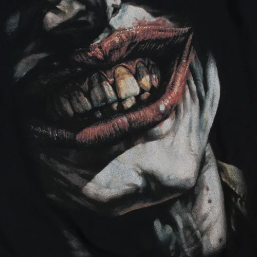 Vista 3 de Popfunk Camiseta clásica de The Joker Smiles