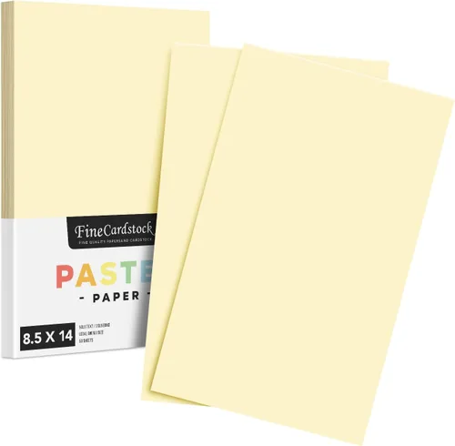 Vista 13 de Papel de color pastel azul – perfecto para documentos, invitaciones, carteles, volantes, menús, artes y manualidades, 8.5 x 14 pulgadas