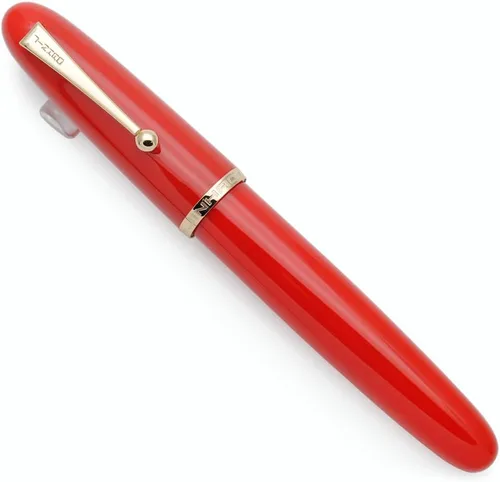 Vista 18 de Pluma estilográfica Jinhao 9019 serie Dadao con convertidor de tinta de alta capacidad (negro, punta media de 0.7mm)
