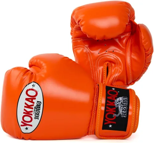 Vista 4 de YOKKAO Matrix Guantes de Boxeo Muay Thai Guantes de Entrenamiento y Sparring de Cuero Premium para Hombres y Mujeres Guantes de Boxeo Ganadores