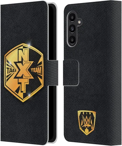 Vista 275 de Head Case Designs Officially Licensed WWE Cruiserweight Champion Title Belts Leather Wallet Case Compatible with Samsung Galaxy A07 4G Campeón