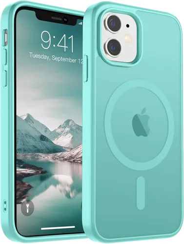 Vista 330 de SUPFINE Funda magnética para iPhone SE 2022 (3ª)/2020 (2ª), iPhone 8 (compatible con MagSafe) (protección contra caídas de grado militar), funda