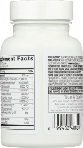 Vista 2 de 365 by Whole Foods Market, Enzimas Gluten Digestive, 60