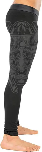Vista 2 de CHOO 10+ Styles Grappling Spats Pantalones de compresión - BJJ, MMA, Muay Thai