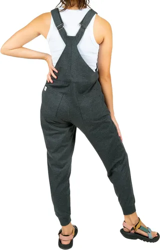 Vista 2 de Swoveralls Overol unisex de ajuste relajado, mezcla de algodón orgánico, para hombre, overol de mujer