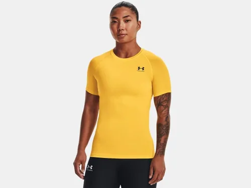 Vista 2 de Under Armour Camiseta de compresión HeatGear de manga corta para mujer