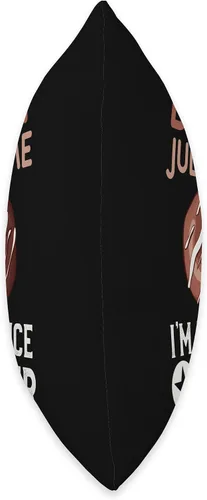 Vista 2 de Police Academy Graduation Clothing Store Company Police Academy Graduation-Funny Donut Judge Me - Almohada de graduación, 16 x 16 pulgadas