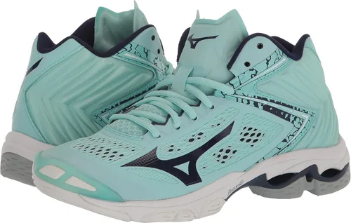 Vista 7 de Mizuno Zapatillas de voleibol Wave Lightning Z5 Mid para hombre