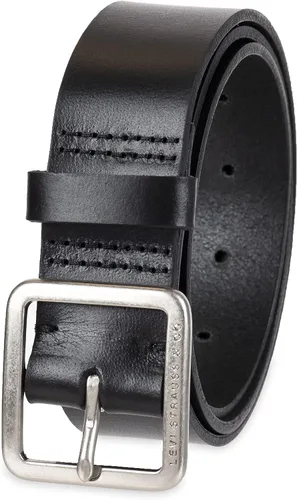 Vista 2 de Levi's Women's Square Center Bar Buckle Casual Belt Regular and Plus Sizes