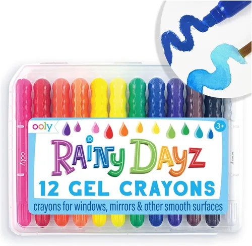 Vista 8 de Ooly Double Up - Juego de 6 crayones de doble punta, 12 colores, no tóxicos y solubles en agua, a partir de 3 años