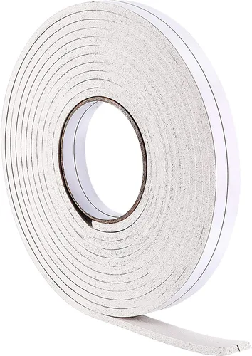 Vista 7 de Hestya Tira de espuma para burlete de 32.8 ft para sellado de puertas de ventana (0.118 in, negro)