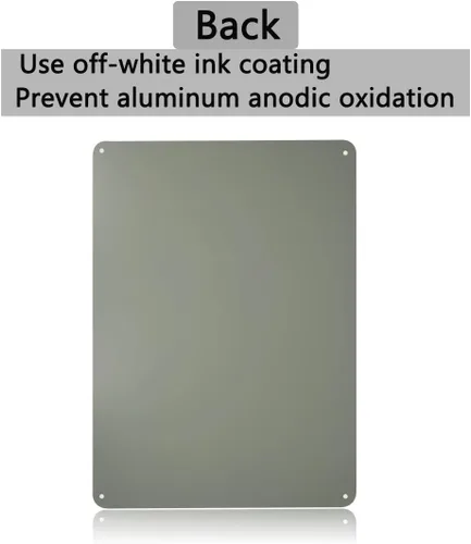 Vista 3 de Paquete de 2 letreros de metal grandes sin tropiezos de videovigilancia, 10 x 14 pulgadas, aluminio libre de óxido, propiedad protegida por cámara