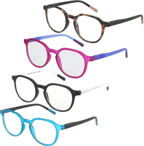 Vista 13 de ZENOTTIC Gafas de lectura con bloqueo de luz azul para mujeres y hombres
