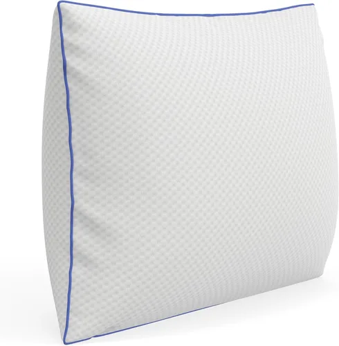 Vista 6 de Vibe Almohada de espuma viscoelástica triturada con gel refrigerante, paquete de 2, de gran tamaño (15 x 27 pulgadas)