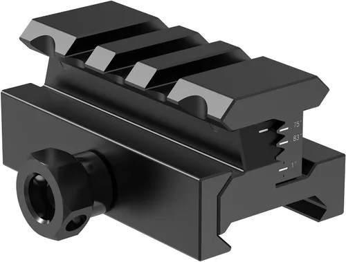 Vista 8 de Feyachi Picatinny Rail Riser Mount, 0.75"/0.83"/0.95"/1" High,3 Slots/5 Slots Riser Mount for Red Dot Sight