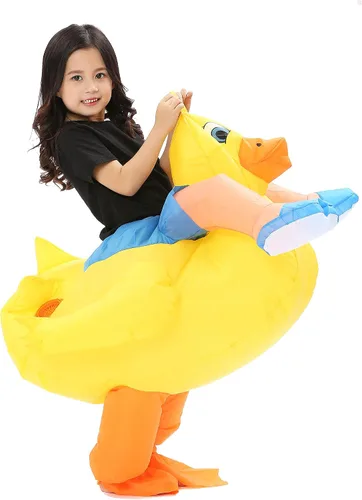 Vista 5 de JYZCOS Disfraz inflable para jinete de niño